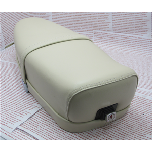 Sella avorio con serratura  per VESPA 50 90 125 ET3 PRIMAVERA 50 125 R L N