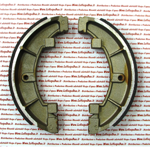 NUEVAS Zapatas de Freno Trasero FREN para LAMBRETTA LAMBRO 450 500 Motocarro