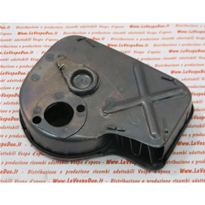 Scatola filtro aria carburatore  TA 18 C  D E per VESPA 125 VM1T VM2T VL1T VN2T  dal 1953 al 1955 prodotto artigianale