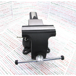 MORSA PARALLELA 6 " CON BASE GIREVOLE / GANASCE LUNGHE 170 MM DA 14.5 KG CON GANASCE INTERCAMBIABILI