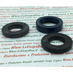 KIT DE RETENES DE ACEITE PARA REVISIÓN DE CIGÜEÑAL PARA VESPA 125 V30T V31T V32T V33T HOFFMANN DESDE 1952