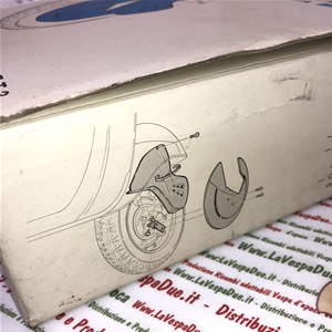 KIT DE CACHE-FOURCHE ET DE CACHE-MOYEU BLANC UTAH WAREHOUSE FOND POUR VESPA 50 125 SPECIAL PK XL PRIMAVERA ET3