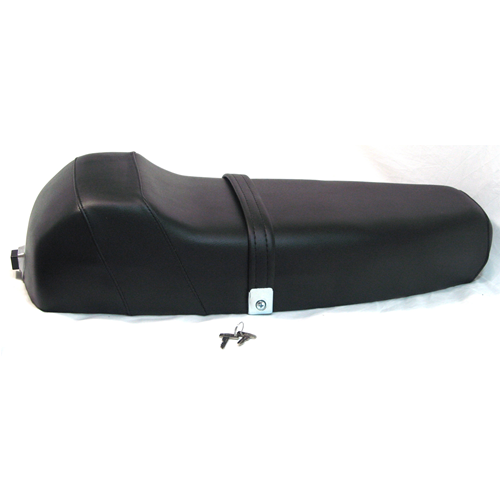 Sillín de joroba negro Super Racing para VESPA PX PE 125 150 200