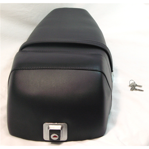 Sillín de joroba negro Super Racing para VESPA PX PE 125 150 200