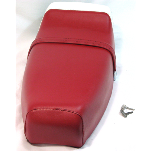 Saddle with hump super racing tricolor Italy for VESPA PX PE 125 150 200