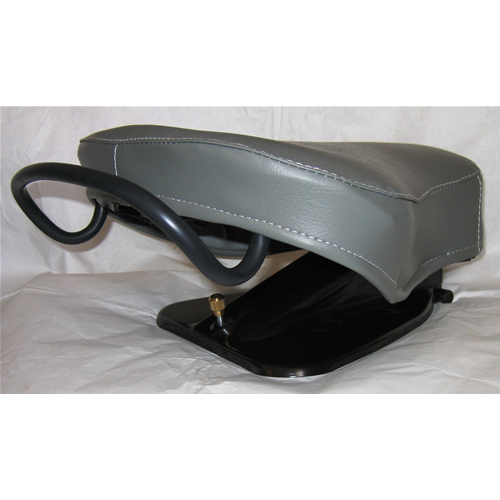 Short front triangular saddle grey for VESPA 50 125 NLR SPECIAL PRIMAVERA ET3