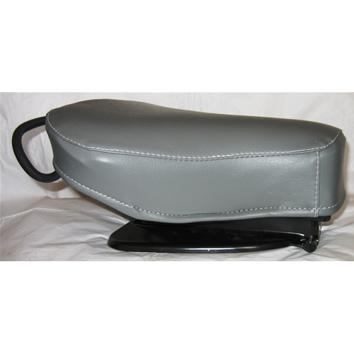 Short front triangular saddle grey for VESPA 50 125 NLR SPECIAL PRIMAVERA ET3