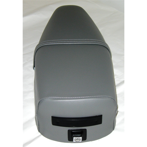 Sella grigia per VESPA PE PX 125 150 200 prima serie senza riquadri  