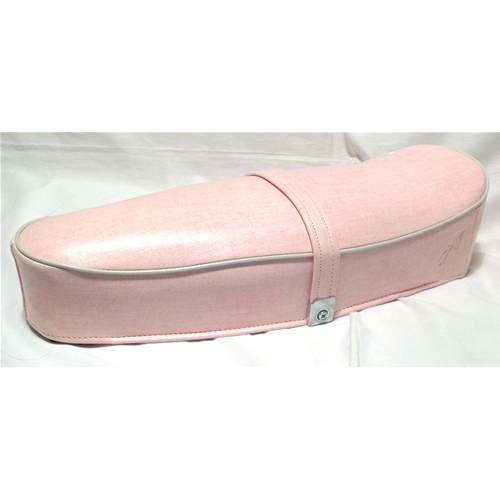 Selle en jean rose pour VESPA 50 125 NLR PRIMAVERA sans serrure