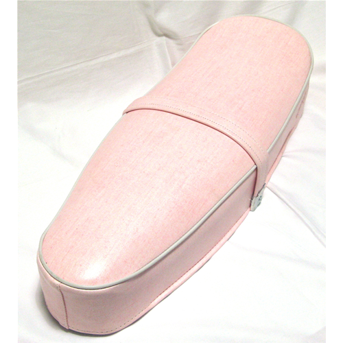 Selle en jean rose pour VESPA 50 125 NLR PRIMAVERA sans serrure