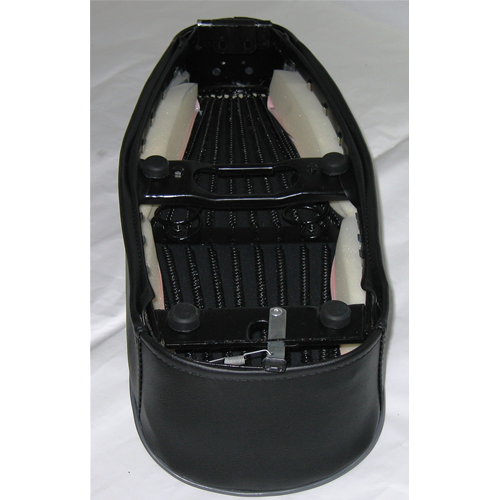 Sella nera per VESPA 50 R L N SPECIAL  senza serratura  