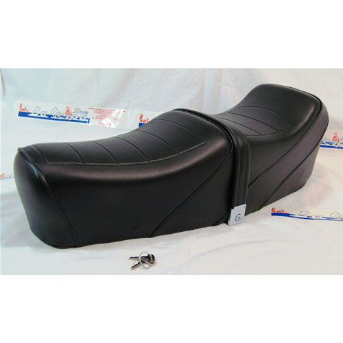 Asiento deportivo negro para VESPA 125 150 125 PX PE SPRINT GL TS GTR