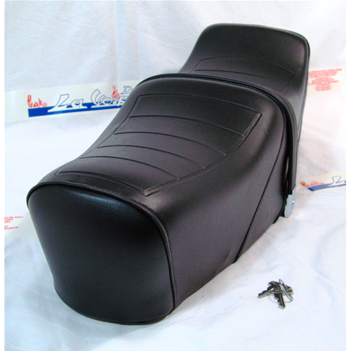 Asiento deportivo negro para VESPA 125 150 125 PX PE SPRINT GL TS GTR