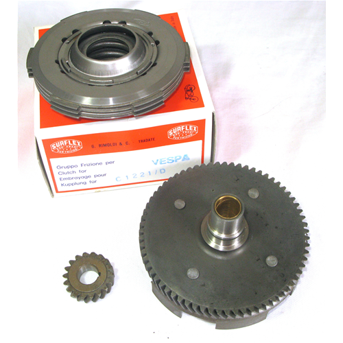 Complete SURFLEX clutch for VESPA 90 from 1963 to 1966