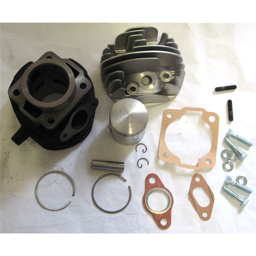 Gruppo Termico Olympia diametro 47 mm. 3 Travasi per VESPA 50 PK 50 APE 50 - elaborazione 75