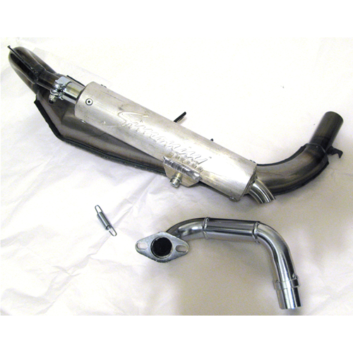 SIMONINI Expansionsschalldämpfer ALUMINIUM Schalldämpfer für VESPA PK 50 90 S XL RUSH N HP