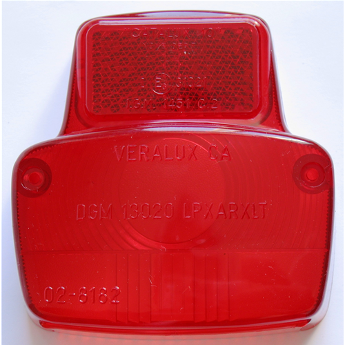 Cuerpo de luz trasera roja para VESPA 50 90 125 PRIMAVERA tipo antiguo