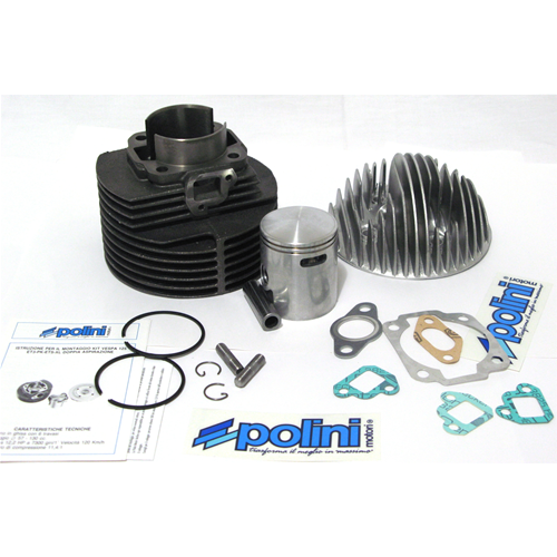 Thermal Group 57 mm. 130 POLINI for VESPA 125 ET3 PK double intake