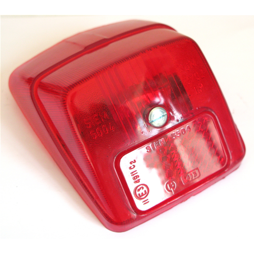 Cuerpo de luz trasera SIEM para VESPA 50 LR original de la época