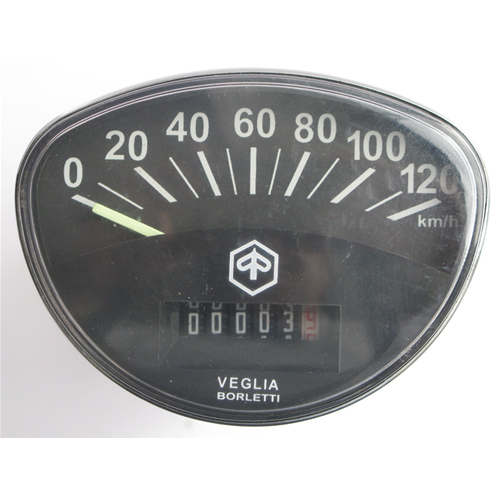 Compteur kilométrique PIAGGIO d'origine km/h 120 pour VESPA 125 ET3 PRIMAVERA VMB1 - VESPA 125 GTR VNL2T VNL3T - VESAP 200 RALLY VSE1T ro 141712