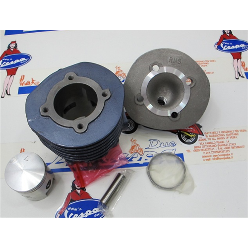 KIT CILINDRO GRUPPO TERMICO POLINI 57,5 115CC CUFFIA BASSA VESPA SPECIAL PK APE