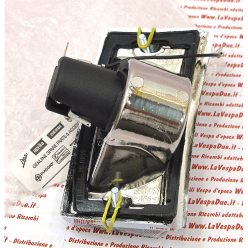 Flecha blanca delantera derecha cromada para VESPA PX PE ARCOBALENO T5