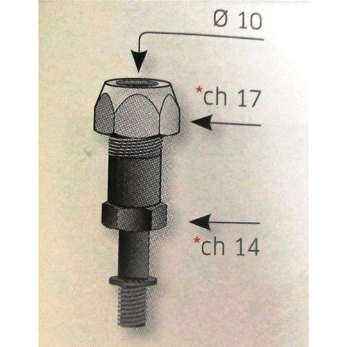 Befestigungsschraube für Lenkerabdeckung für VESPA 50 80 125 150