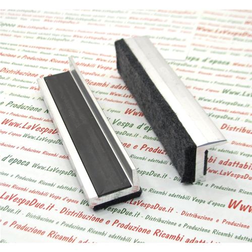 TAPAS DE MORDAZAS MAGNÉTICAS CON INSERTO DE FIELTRO DE 120 MM DE LARGO, 190 GR PARA COMPONENTES CON SUPERFICIES FRESADAS, LISAS O PULIDAS PARA TODO TIPO DE PRENSA