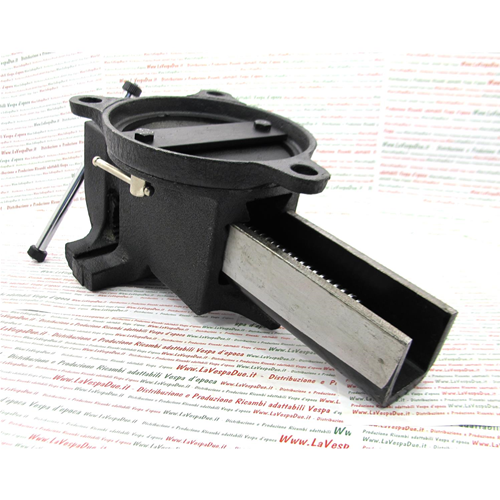 MORSA PARALLELA 6 " CON BASE GIREVOLE / GANASCE LUNGHE 170 MM DA 14.5 KG CON GANASCE INTERCAMBIABILI