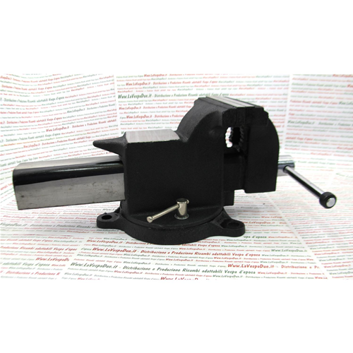 MORSA PARALLELA 6 " CON BASE GIREVOLE / GANASCE LUNGHE 170 MM DA 14.5 KG CON GANASCE INTERCAMBIABILI