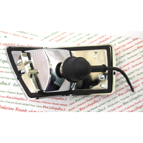 SIEM chromed rear right white arrow indicator for VESPA PX 80 100 125 150 200 E ARCOBALENO ETS T5 ro 160999 638764