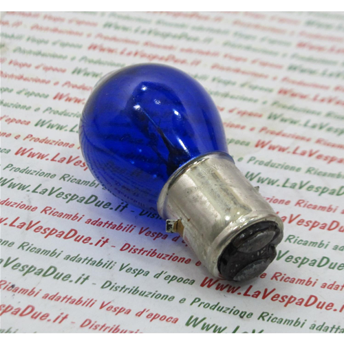 Ampoule HERT BA20D 12 Volt 35/35 W symétrique double lumière bleue douille BA20D pour VESPA pour feu de phare avant