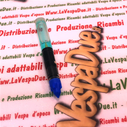Blue color refill cartridge for acid pen for use on iron and steel to be used with our item 60019723 VESPA APE LAMBRETTA