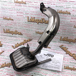 MARMITTA per VESPA 50 prima serie N L R SPECIAL 90 125 ET3 PRIMAVERA omologata  r.o. 137655 132106