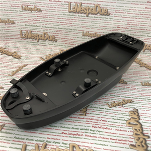 Sella nera modello SPORT per VESPA 50 90 N L R SPECIAL 125 PRIMAVERA ET3