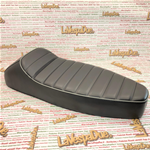 Asiento joroba negro modelo SPORT con cerradura VESPA PX 80 125 150 200 PE LUSSO PX 98 MY acolchado negro adaptable 125 VNA VNB GT GTR SUPER TS 150 VBA VBB GL SPRINT V. SUPER