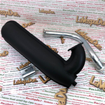 Marmitta a siluro Nera per VESPA 125 ET3 detta banana 