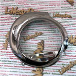 Lüfterhaube aus verchromtem Stahl im 60er-Jahre-Stil für VESPA 80 125 150 200 PX PE mit Elektrostart