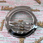 Copriventola in acciaio inox LUCIDO  per VESPA 80 125 150 200 PX PE dal 1978 senza avviamento elettrico 