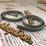 Kit di 2 pezzi da 54 cm guaina grigia per VESPA 125 150 VU1T V30T V33T VM VN VL GS VS1 Faro basso protezione cavi esterni dal telaio al manubrio impianto elettrico r.o. 013891 019896 610076M