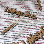 Flecos de agarre BUBBLE SUPERFLEX con estrella blanca y transparente con purpurina para VESPA 50 80 90 125 150 160 180 200 1 par