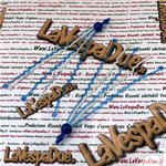 Flecos de agarre BUBBLE SUPERFLEX con estrella azul y blanca para VESPA 50, 80, 90, 125, 150, 160, 180 y 200 (1 par)