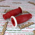 Coppia manopole BUBBLE SUPERFLEX 22 mm rosse per VESPA 50 80 90 125 150 160 180 200 PRIMAVERA ET3 GT GTR SUPER TS GL SPRINT VELOCE SS PX PE