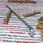 Asta levetta rubinetto benzina con pomello in alluminio per VESPA 50 90 125 N L R SS SPECIAL PRIMAVERA ET3 V5A1T V5A2T V5B3T lunghezza asta mm 195 senza levetta r.o. 098584 