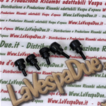 Kit gommini battuta sportello scocca cofano motore per VESPA 50 90 125 PRIMAVERA ET3 SPECIAL N L R - 5 tamponi