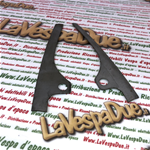 Piastrina staffa per serbatoio benzina tirante tappo per VESPA 50 N R L SPECIAL SS 90 SS 125 PRIMAVERA ET3