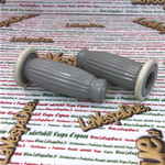 Coppia manopole BUBBLE SUPERFLEX 22 mm grigie per VESPA 50 80 90 125 150 160 180 200 PRIMAVERA ET3 GT GTR SUPER TS GL SPRINT VELOCE SS PX PE