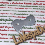 Fundas de soporte de placa de manillar para VESPA 125 ET3