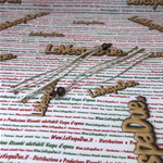 Flecos de agarre BUBBLE SUPERFLEX con bola ahumada blanca y transparente con purpurina para VESPA 50 80 90 125 150 160 180 200 1 par