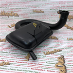 Marmitta nera per VESPA PX PE 80 125 150 TS SPRINT VELOCE GTR alta qualità top quality